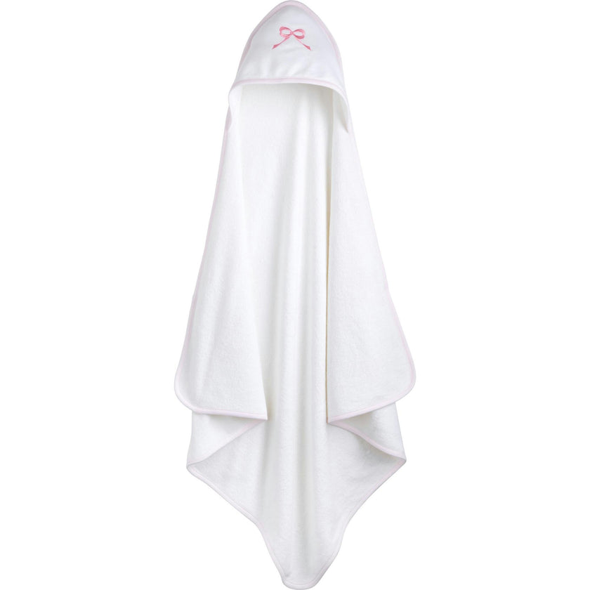 Hooded Towel - Pink Bow