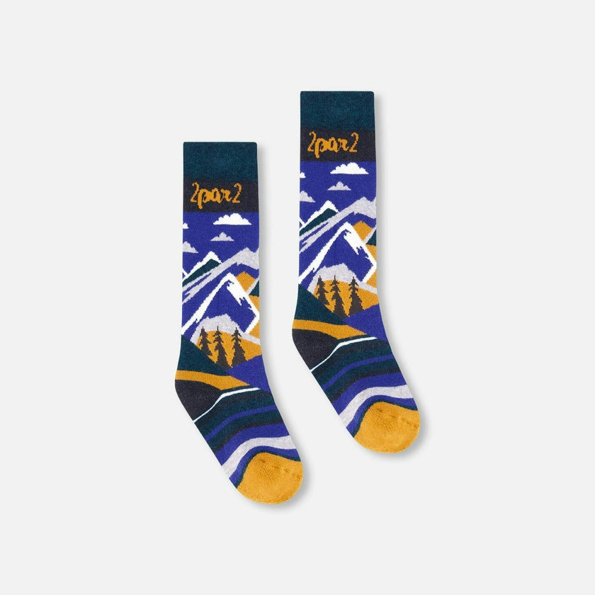 Winter Ski Socks with Merino Wool