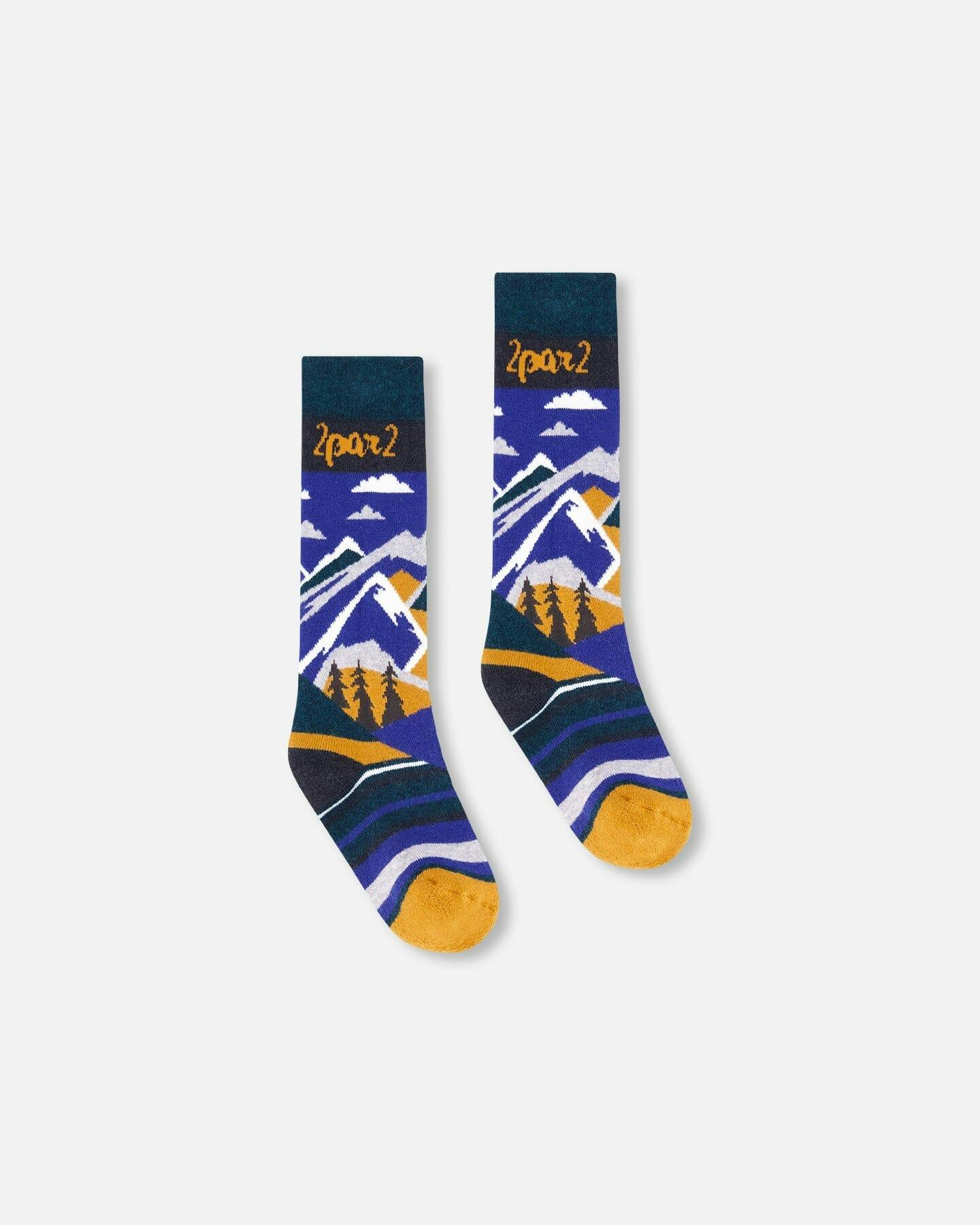 Winter Ski Socks with Merino Wool