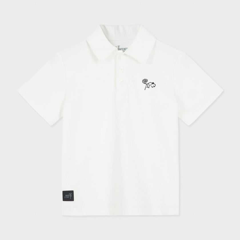 Nasca Gift Box with Curious Monkey Embroidered Kids Polo, Book, and Activities