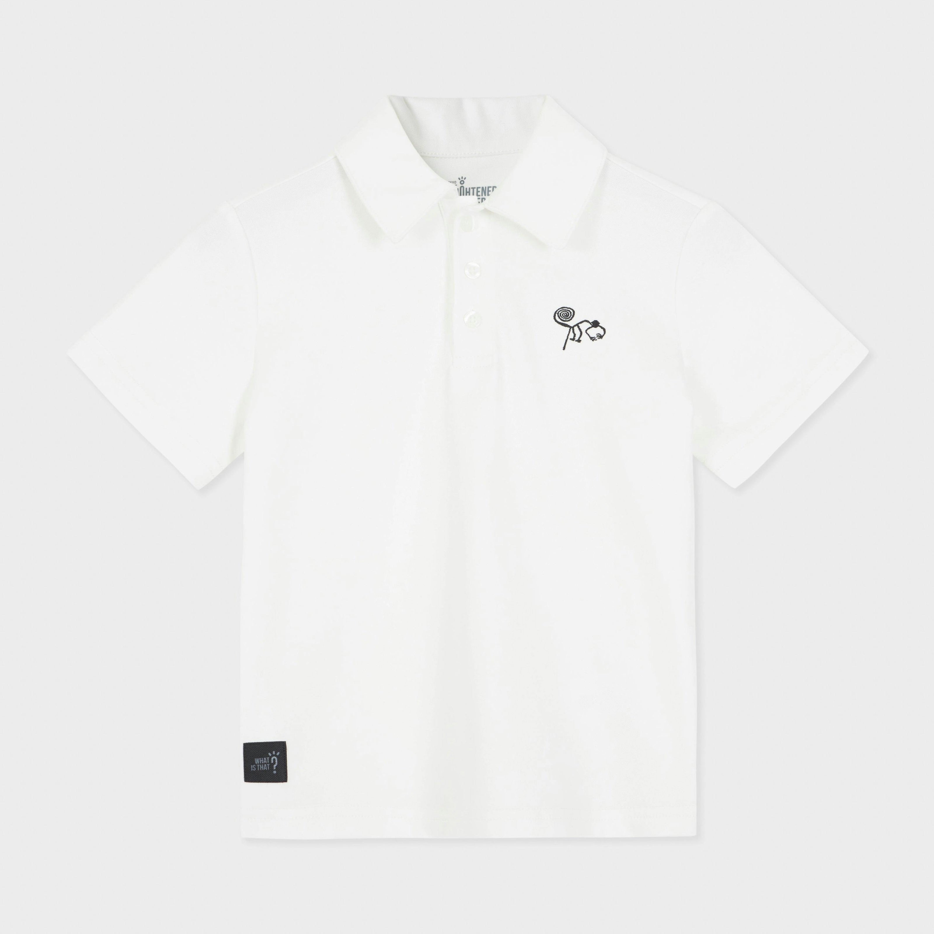 Nasca Gift Box with Curious Monkey Embroidered Kids Polo, Book, and Activities