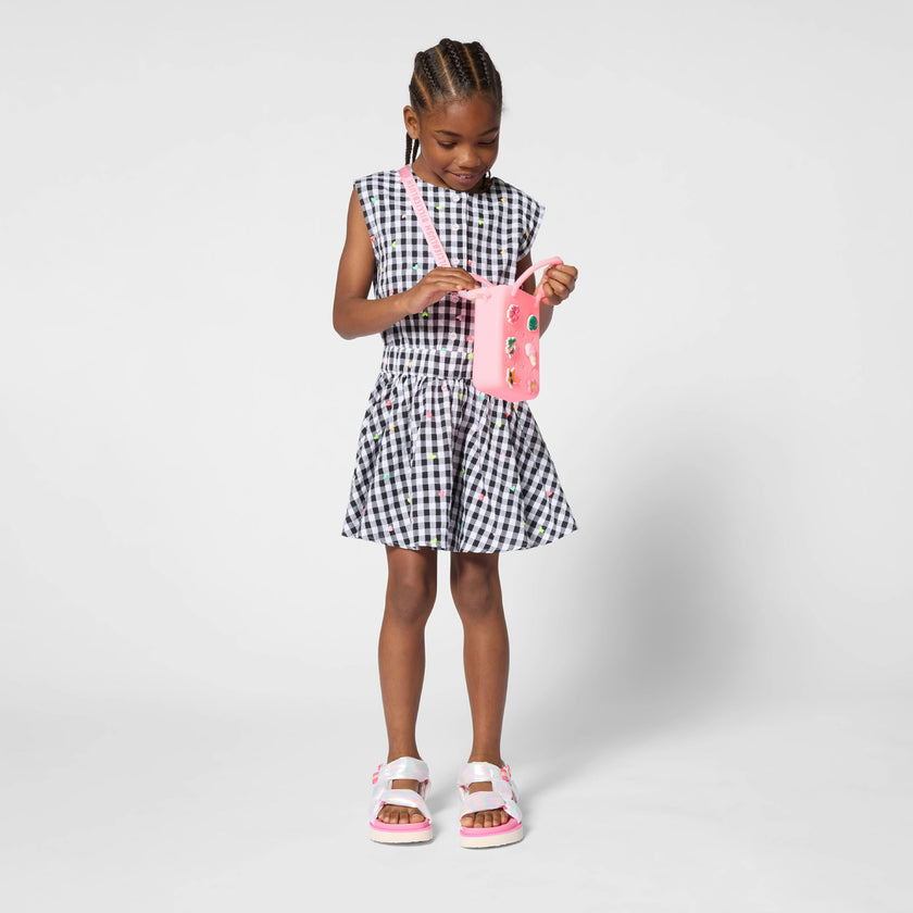 Black & White Gingham Kids’ Dress