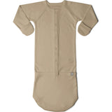 24 HOUR CONVERTIBLE GOWN | SANDSTONE — Bamboo Organic Cotton Blend, Preemie–6M