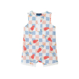 Infant Woven Romper & Hat