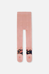 Tights Pale Dusty Pink And Navy
