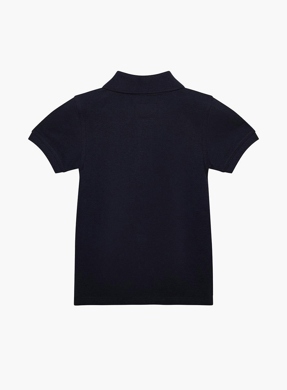 Harry Piqué Polo in Navy