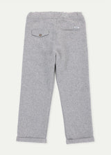 The Light Grey Flannel Jogger Trousers