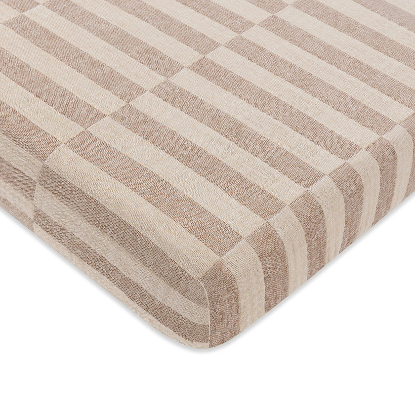 Babyletto Mini Crib Sheet in GOTS Certified Organic Muslin Cotton