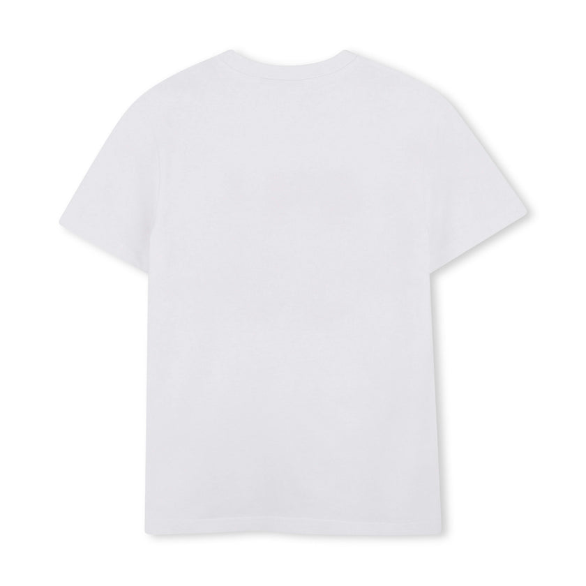White Bold Logo T‑Shirt