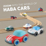 HABA Cars Green Racer & Safety Car
