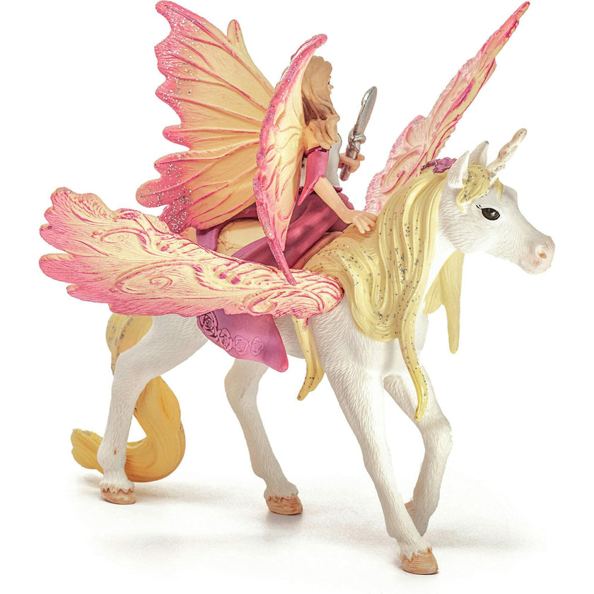 Schleich Bayala: Fairy Feya With Pegasus - 3pc Figurine Playset