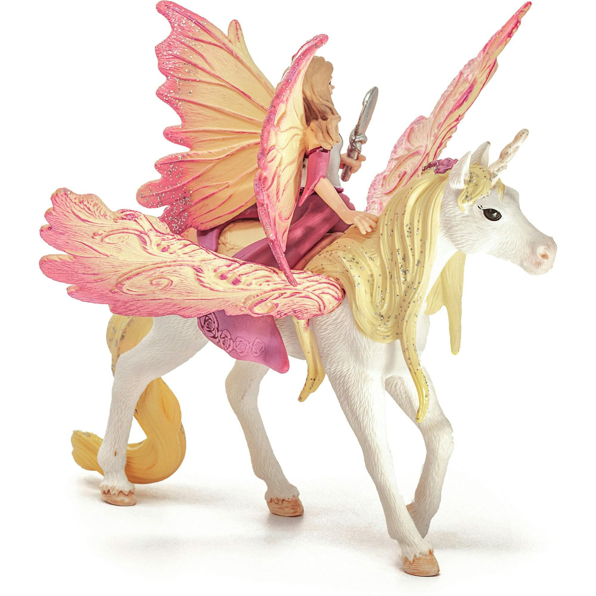 Schleich Bayala: Fairy Feya With Pegasus - 3pc Figurine Playset