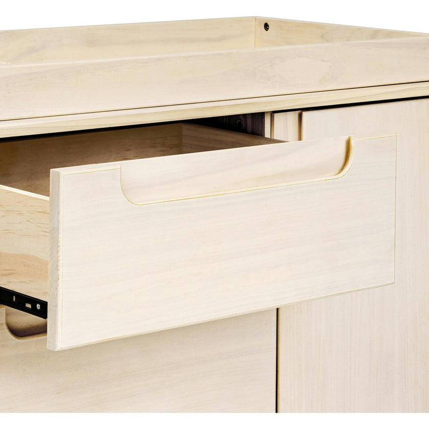 Yuzu 3-Drawer Compact Changer Dresser with Removable Changing Tray (41") in Washed Natural
