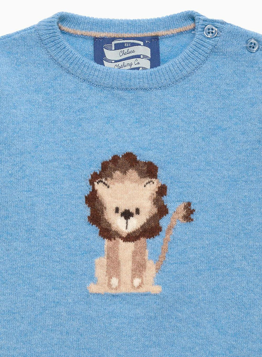 Baby Augustus Lion Sweater