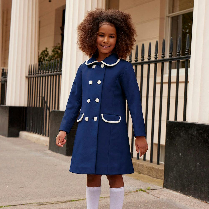 Belgravia Coat - Nautical Blue