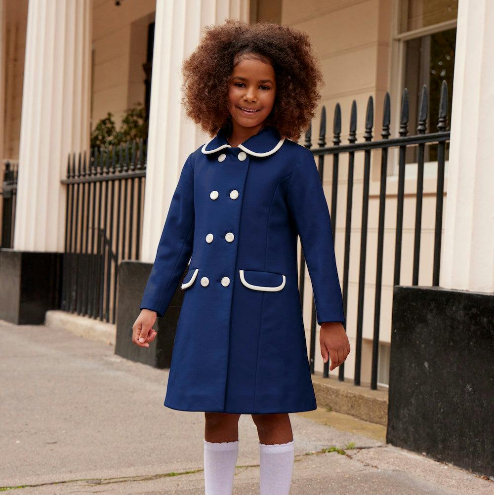 Belgravia Coat - Nautical Blue