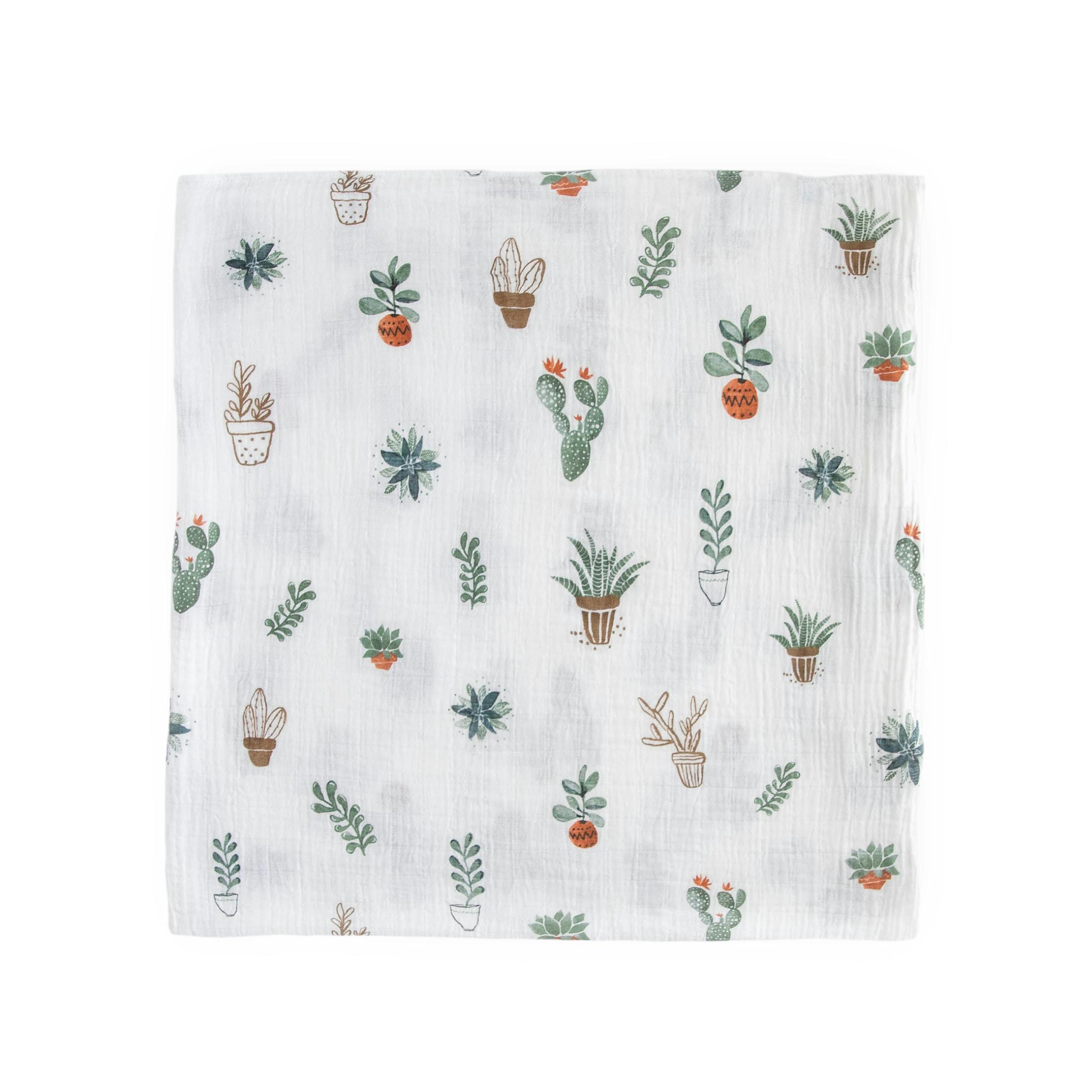 Cotton Muslin Swaddle Blanket - Prickle Pots