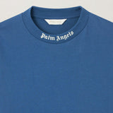 Blue Overlogo Crewneck T-Shirt
