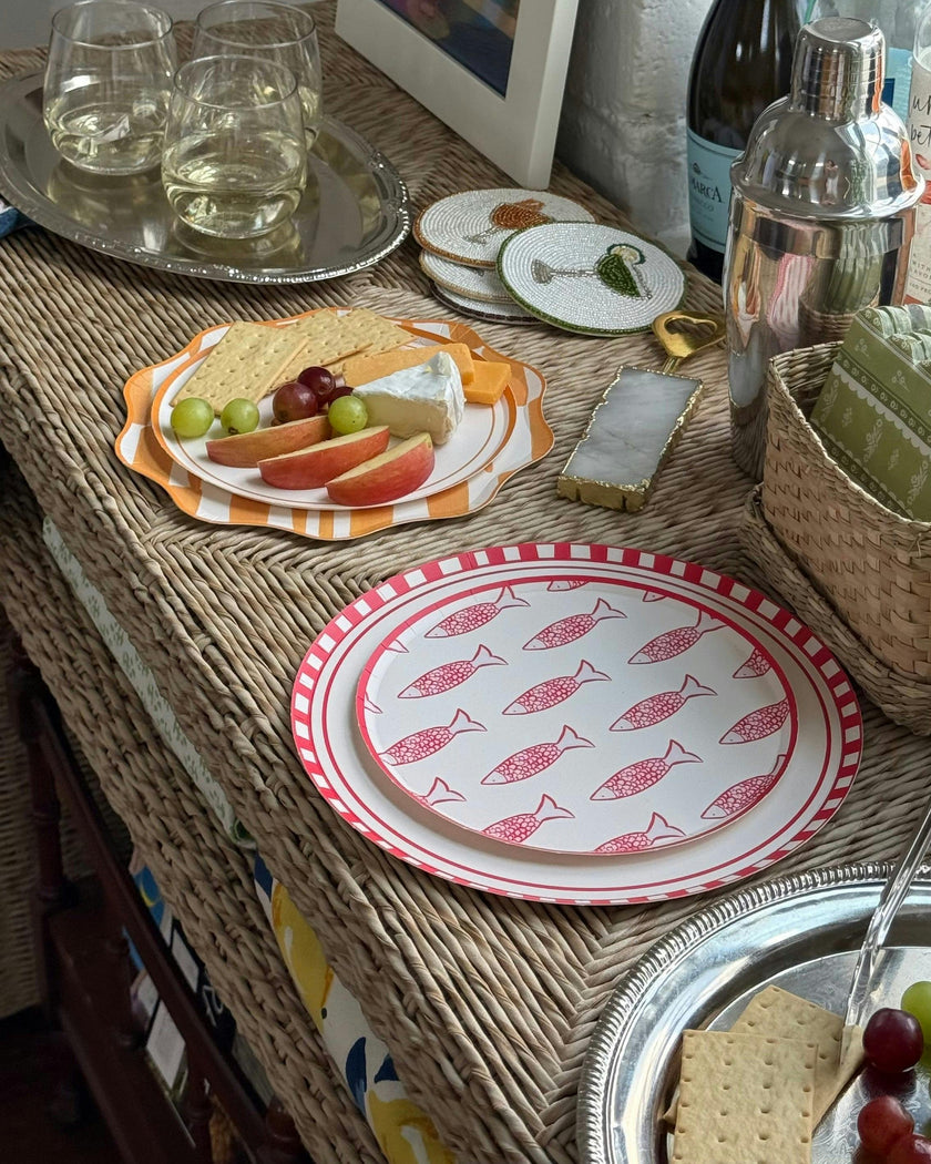Go Fish Hors d'Oeuvres Plate Set - Punch