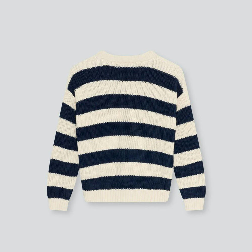 Musa Teen Jumper Summer Midnight Knit Stripes