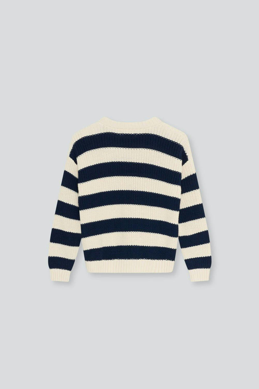 Musa Teen Jumper Summer Midnight Knit Stripes
