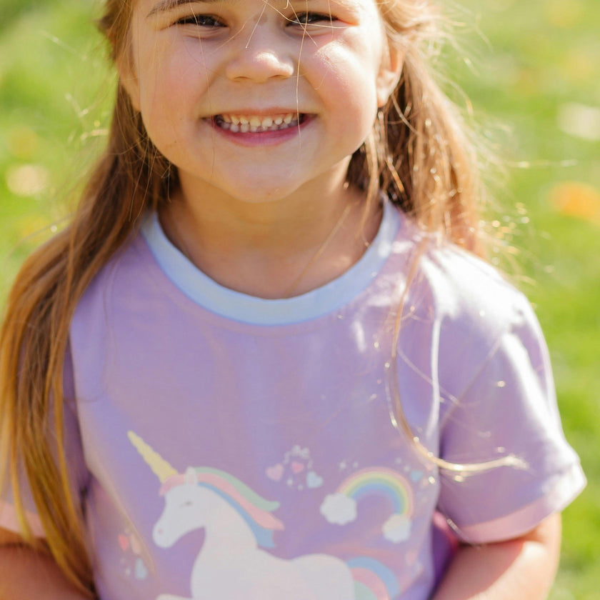 Rainbow Unicorn T-Shirt (Girls)