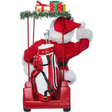 11.25-Inch Fabriché Santa Driving Golf Cart