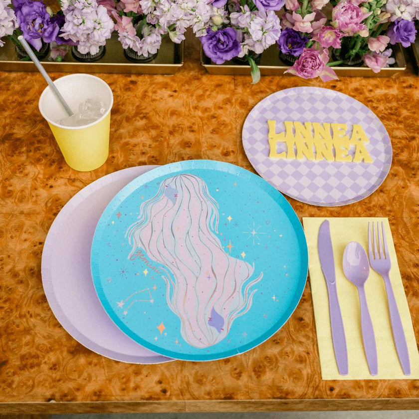 Zodiac Gemini Dinner Plates