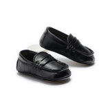 Black Loafer Baby Shoes