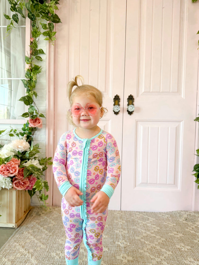 Daisy Shades Ruffle Romper