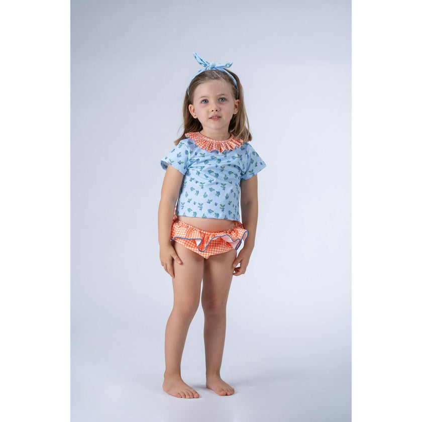Vichy Bikini Bottom, Orange