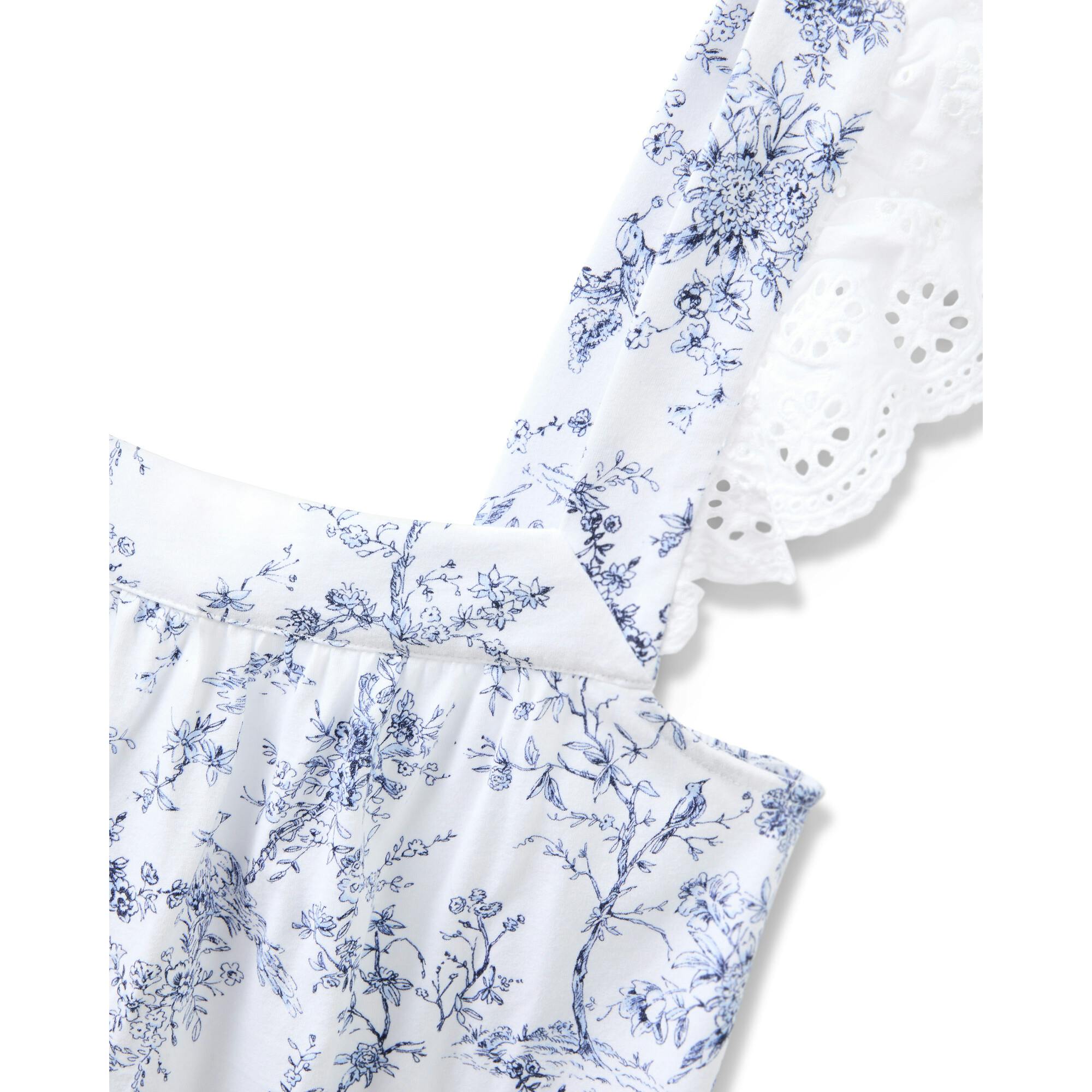 Women's Pima Clara Nightgown in Timeless Toile