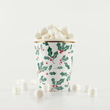 Holly Pattern Cups