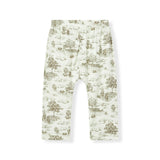 Country Toile Luxe Stretch Jogger Pants