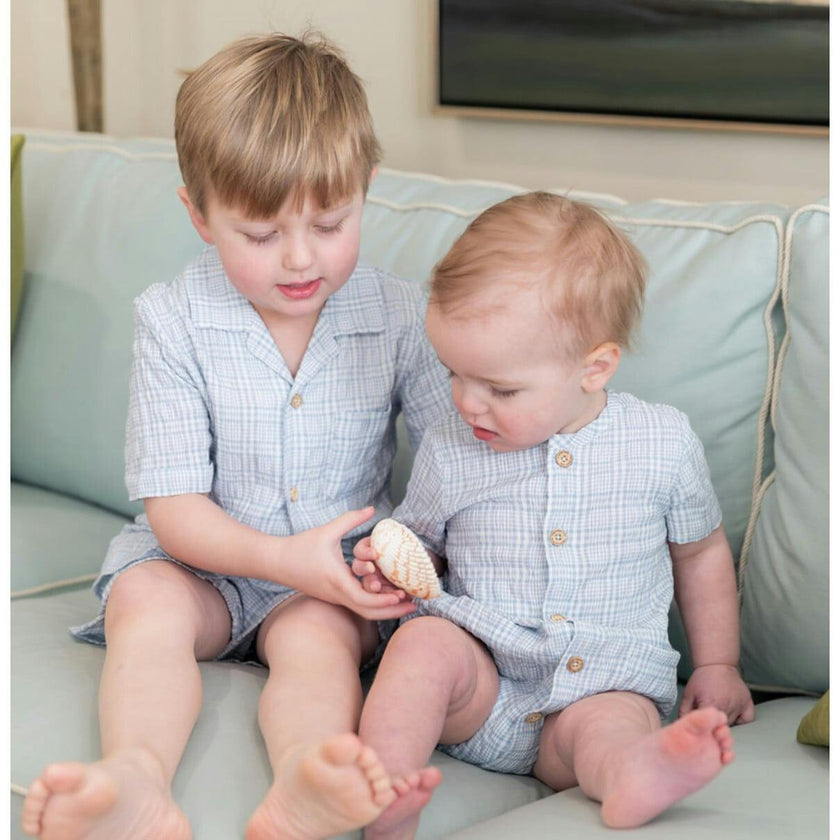 Graham Button Down - Seaside Picnic