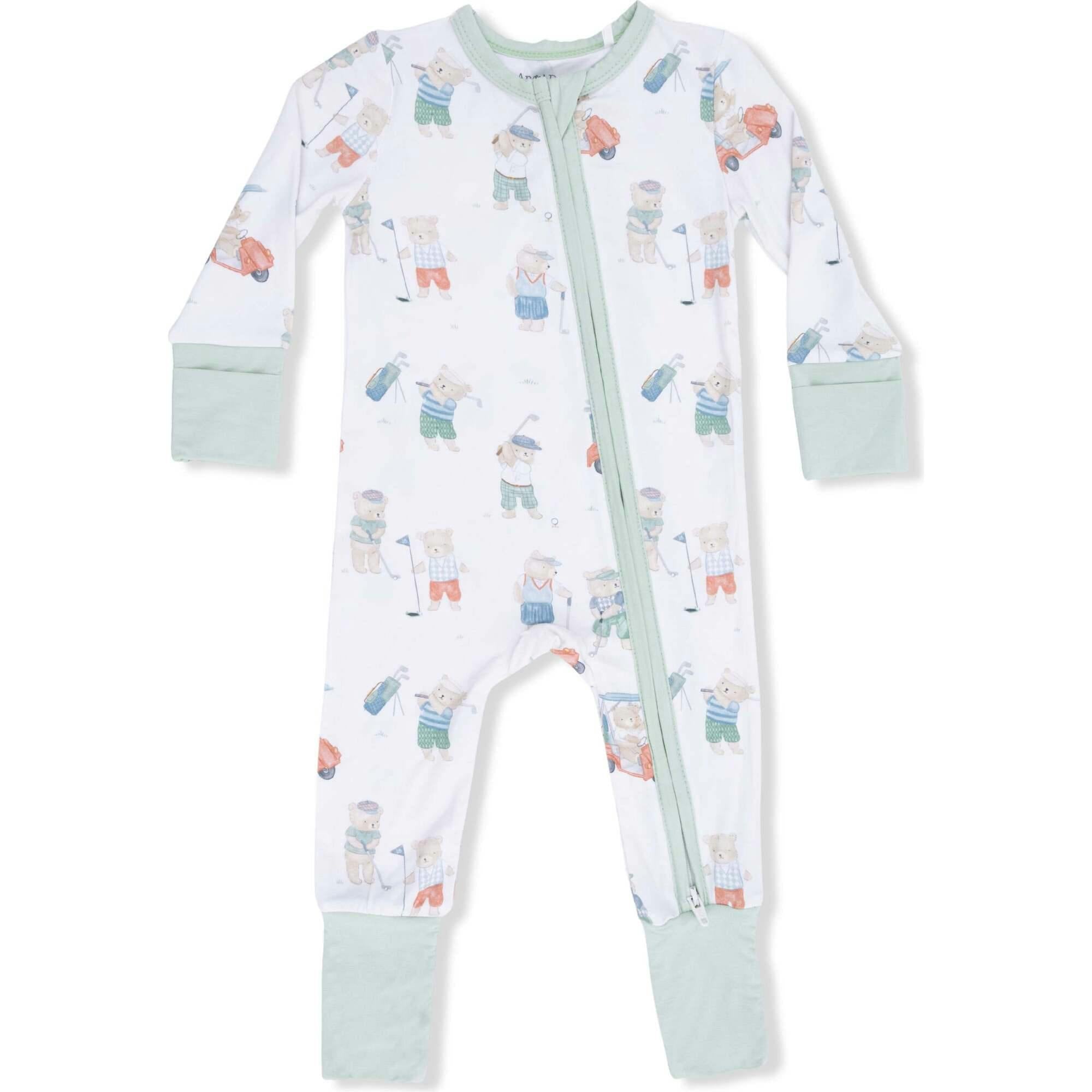 Golfing Teddy Bears - Convertible Romper