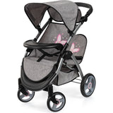 Bayer Design Dolls: Twin Star Stroller - Grey