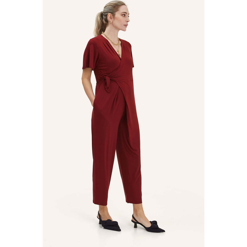 Lucia Jumpsuit, Red