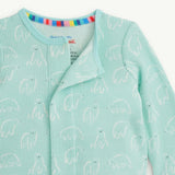 Magnetic Romper BLUE POLARIS