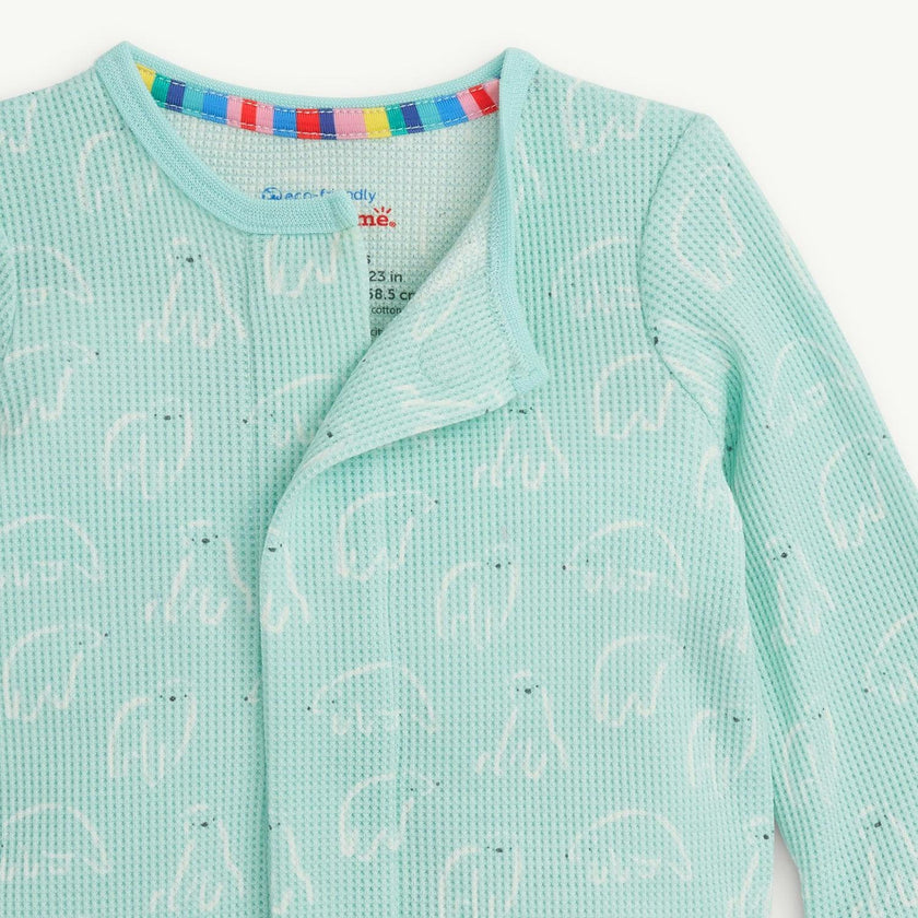 Magnetic Romper BLUE POLARIS