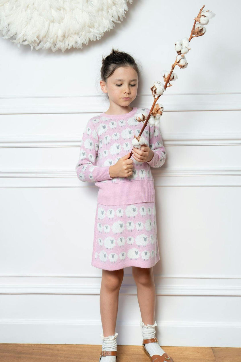 Little Bo Peep Jumper | Bubble Gum