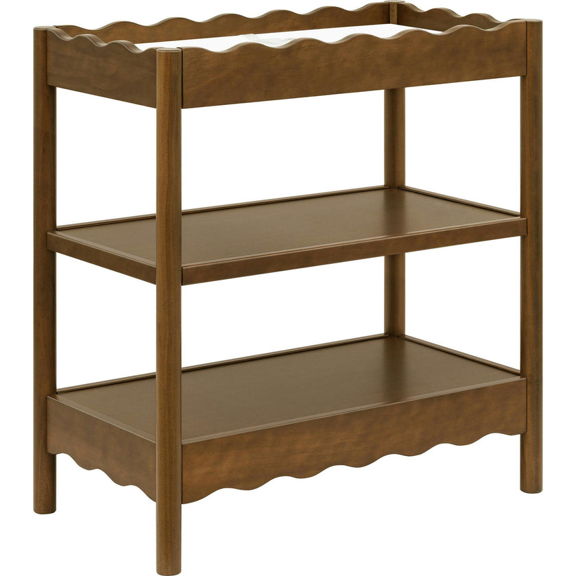 Swell Changing Table in Natural Walnut
