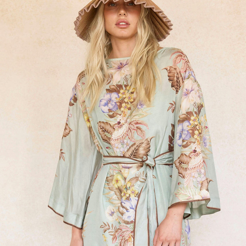 Flores Bungalow Capri Hat