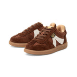 Brooking Kids Classic Court Sneaker - Bark Textile and Suede