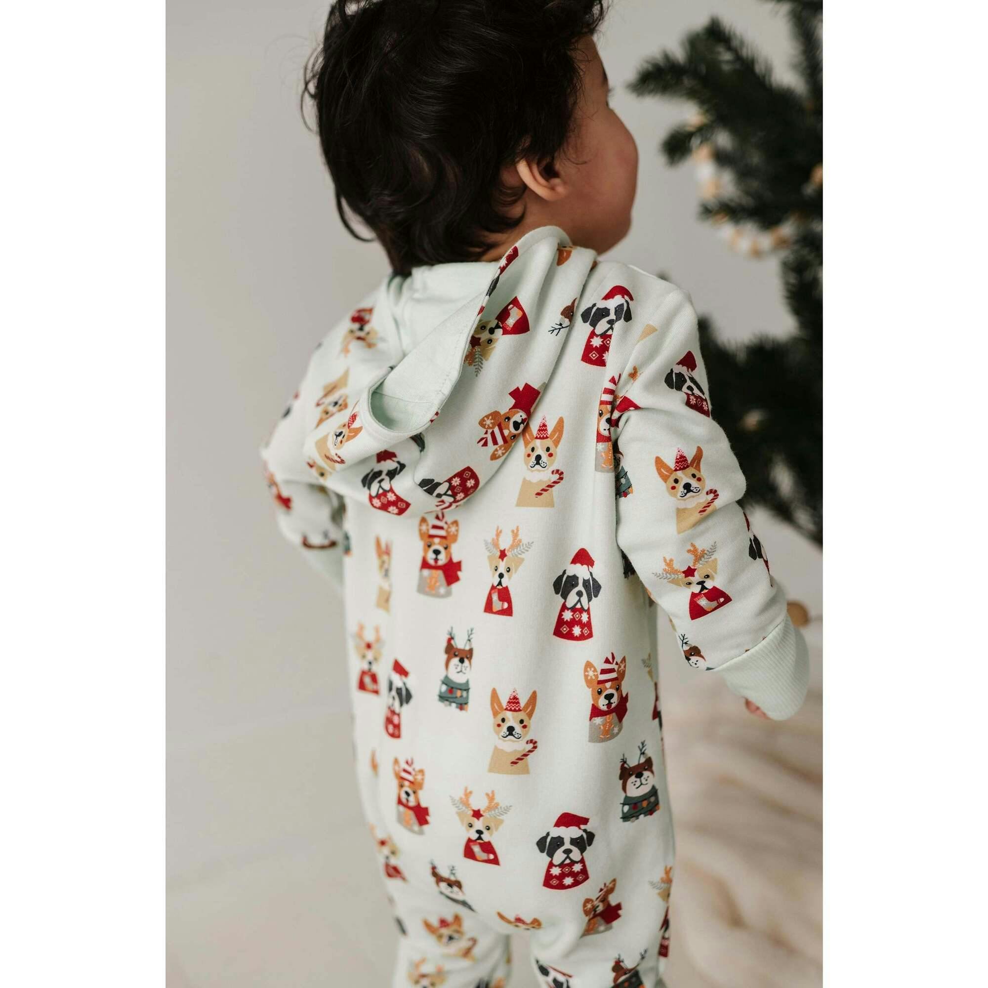 Baby Boy Terry Zip Romper