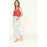 Tivot Pant in White Rainfall