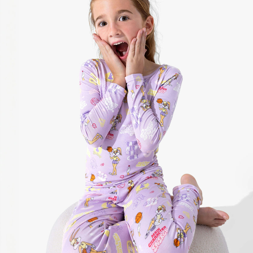 Lola Bunny Bamboo Kids Pajamas