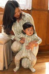 Baby So Soft Onesie in Merry Mail Linear