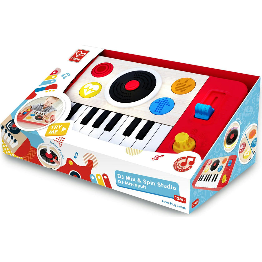 Hape: DJ Mix & Spin Studio - Lights & Sounds Music Toy