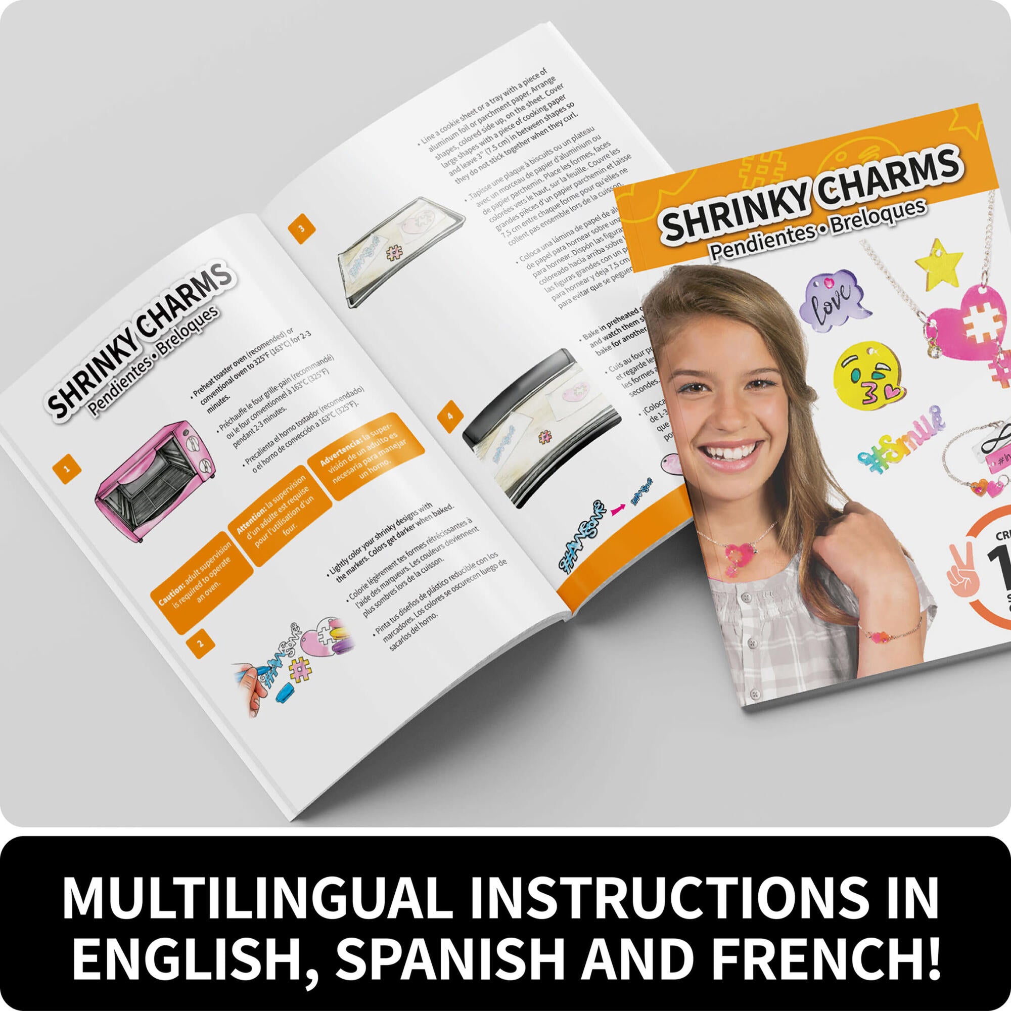 Shrinky Charms Kids Craft Kit